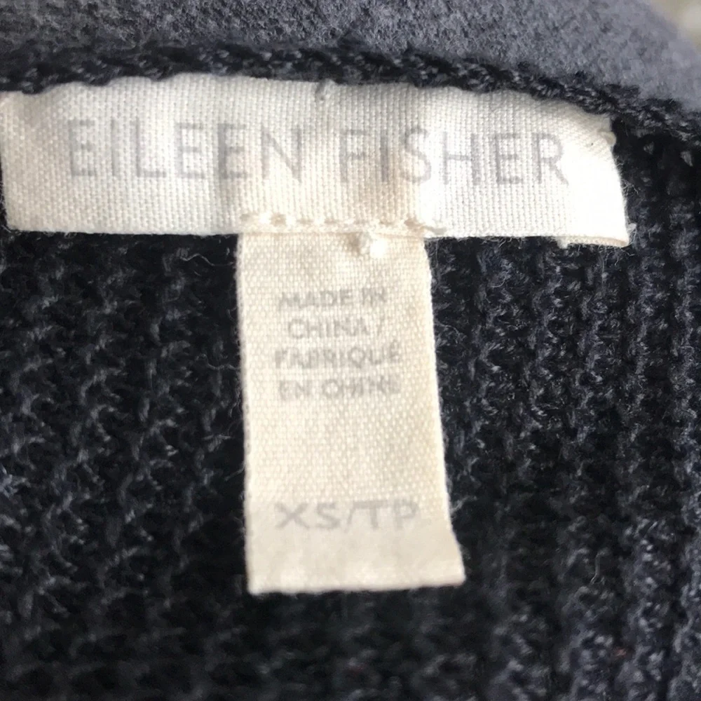 Eileen Fisher Organic linen/Tencel Open Cardigan - Picture 10 of 11